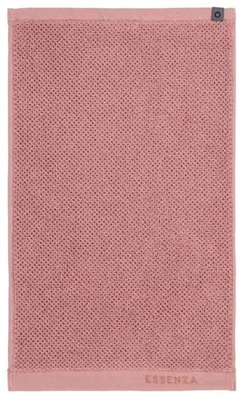 Billede af Essenza håndklæde - 50x100 cm - Rosa - 100% økologisk bomuld - Connect uni bløde håndklæder
